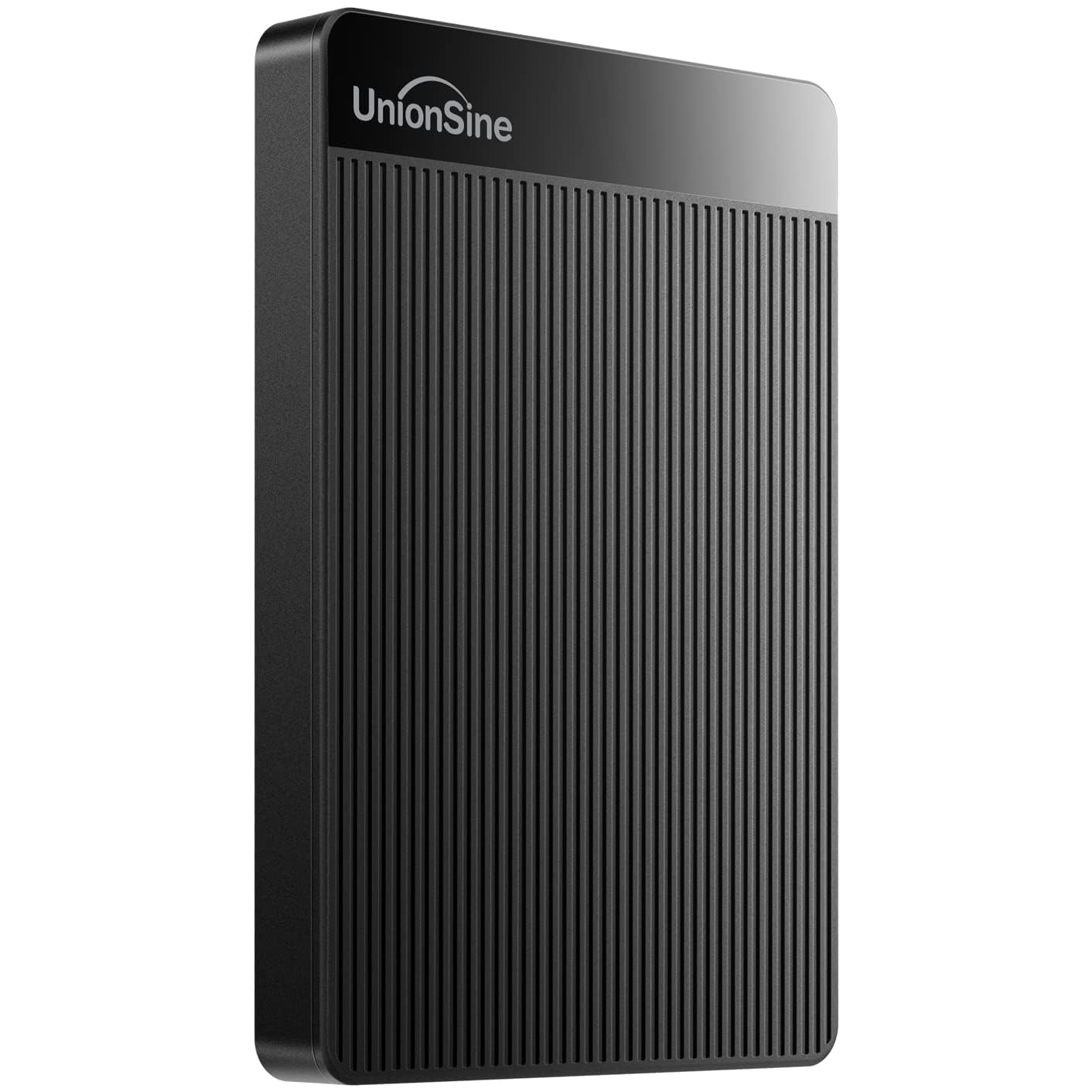 UnionSine 2TB Ultra Slim Portable External Hard Drive HDD-USB 3.0 Storage for PC, Mac, Laptop, PS4, Xbox one, Xbox 360-(Black)