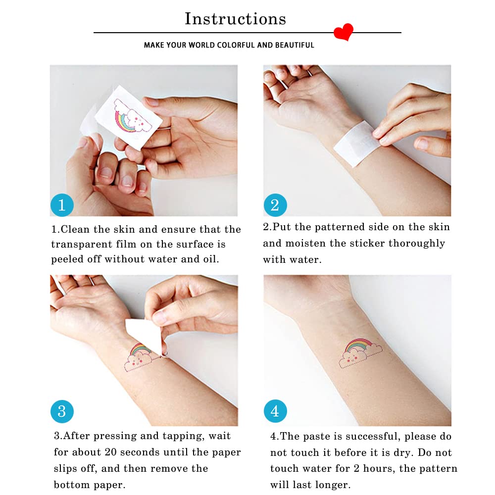 Temporary Tattoos Kids 400 Pcs Glow In The Dark Tattoos for Kids,Waterproof Skin Fake Tattoos Stickers for Boy and Girl,Luminous Kids Tattoos for Birthday Game Activities Holiday Party Favors etc - Available at All In One Marketplace Canada