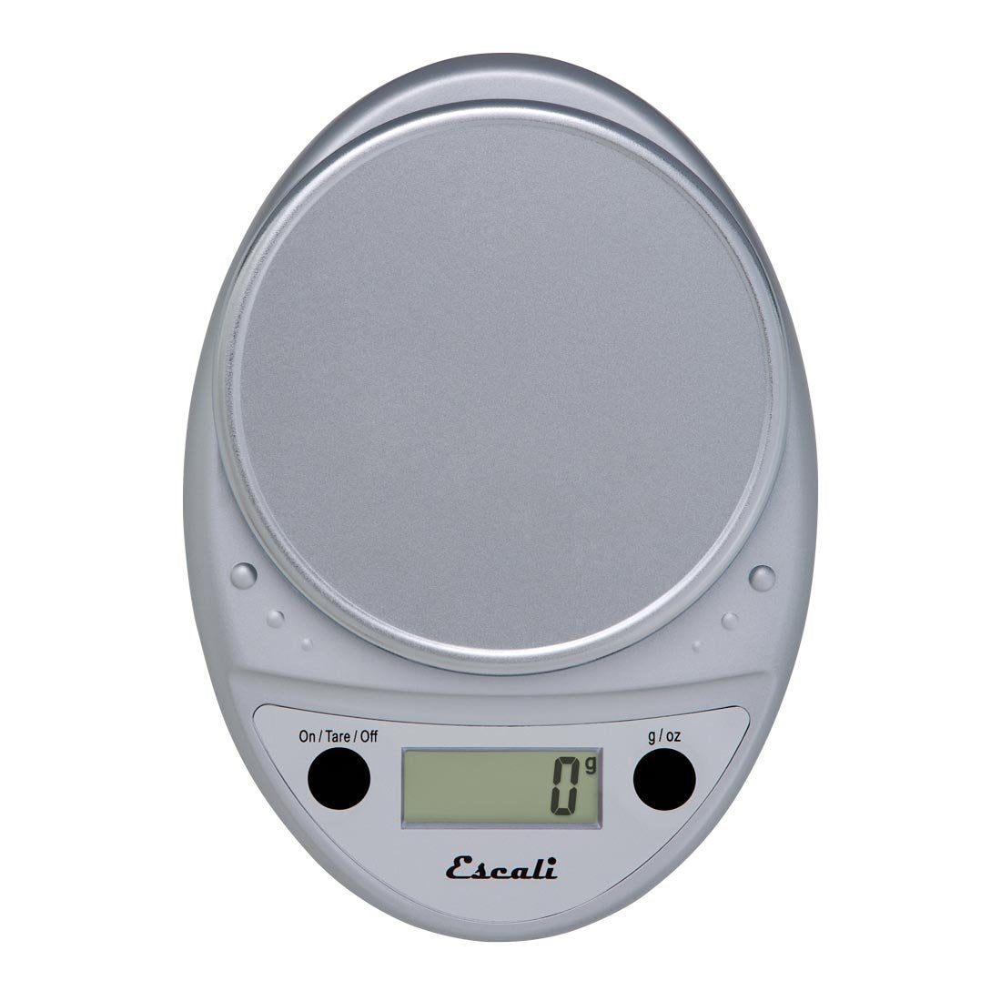 Escali Primo Digital Food Scale Multi-Functional Kitchen Scale and Baking Scale for Precise Weight Measuring and Portion Control, 8.5 x 6 x 1.5 inches, Chrome Escali