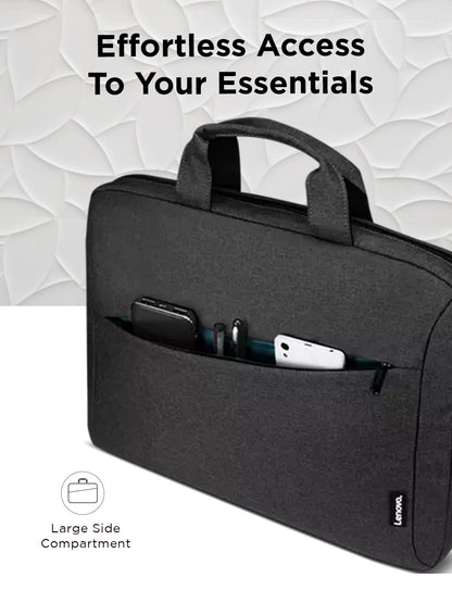 Lenovo Laptop Carrying Case T210, Notebook Bag for 15.6-Inch Laptop/Tablet, Sleek Design and Water-Repellent Fabric, GX40Q17229