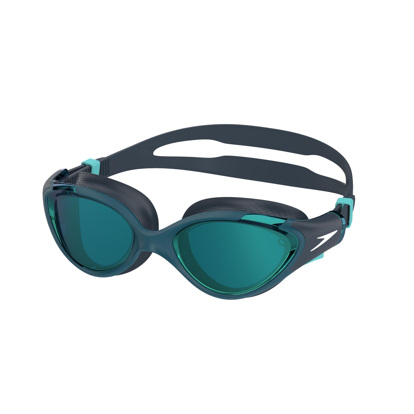 Speedo Women's Biofuse Swim Goggle 2.0 Mirrored - Dark Teal/Cobalt/Emerald, One Size 🍁 All In One Marketplace Canada