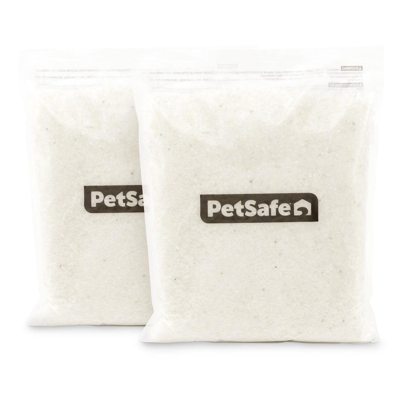 PetSafe ScoopFree Sensitive Non-Clumping Crystal Cat Litter, Fragrance-Free - Superior Odor Control – Low Tracking for Less Mess – Lasts Up to 1 Month, 8.6 Lbs Total (2 Pack of 4.3 Lb Bags)