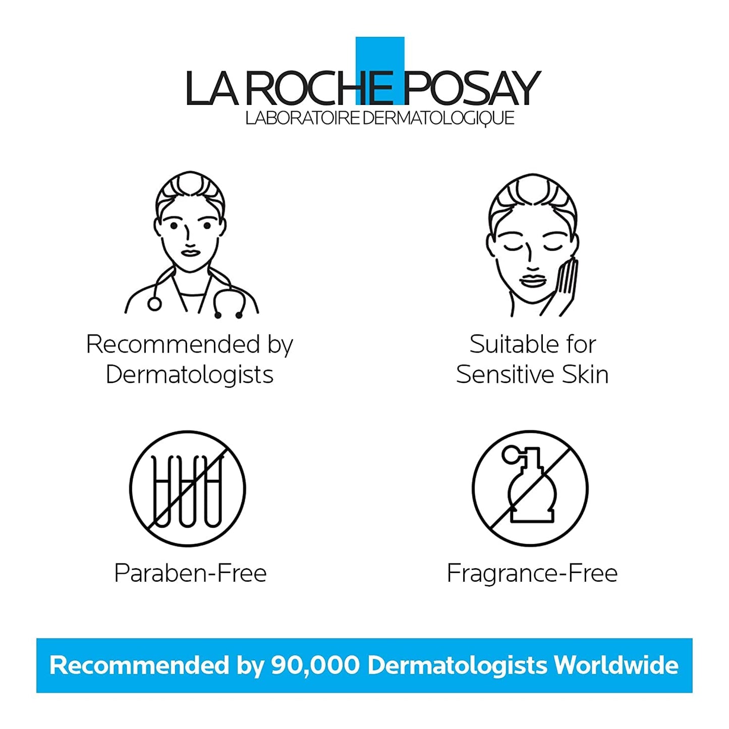 La Roche Posay Cicaplast Hand Cream for Dry & Cracked Hands with Glycerin and Shea Butter. Daily Hand Lotion, Moisturizing & instant relief for dry hands, Fragrance-Free, 100mL - Available at All In One Marketplace Canada