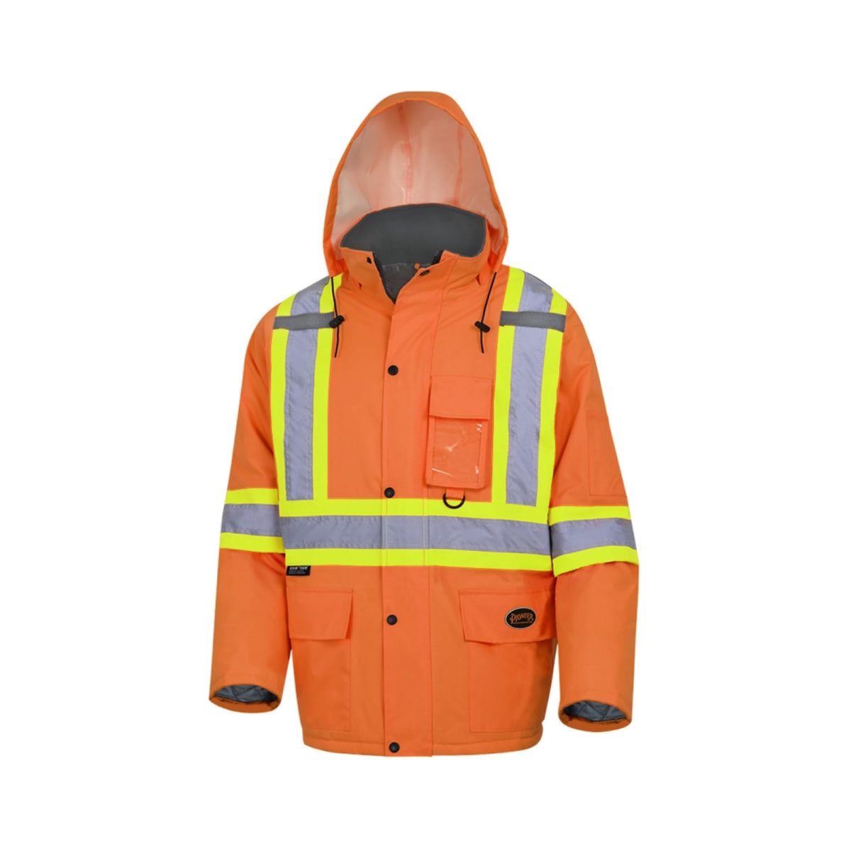 Pioneer Hi Vis Winter Work Jacket for Men - For Construction - Class 2 🍁 All In One Marketplace Canada