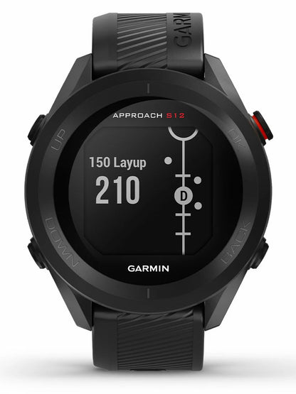 Garmin Approach S12, Easy-to-Use GPS Golf Watch, 42k+ Preloaded Courses, Black, 010-02472-00 🍁 All In One Marketplace Canada