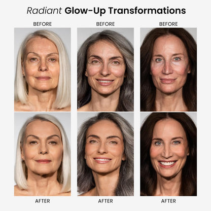 Prime Prometics Color Changing Foundation for Mature Women – Instantly Adapts to Your Skin Tone – Buildable Light-to-Medium Coverage – 12-Hour Wear – Natural Dewy Finish – Hypoallergenic - Available at All In One Marketplace Canada