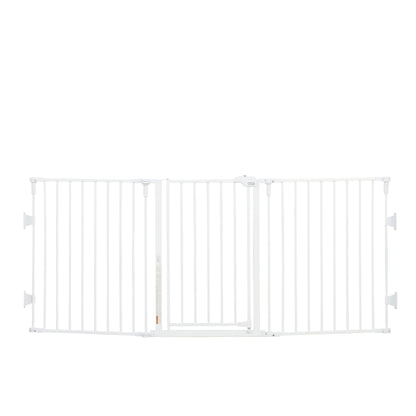 Regalo 76 Inch Super Wide Configurable Baby Gate, Includes 4 Pack of Wall Mounts and Hardware