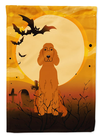 Drapeau de jardin Halloween Caroline's Treasures BB4330GF avec Setter irlandais, petite taille, multicolore