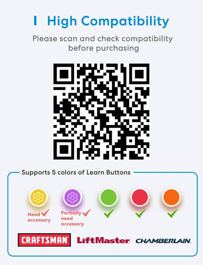 meross Smart Garage Door Sensor, Apple HomeKit Supported meross