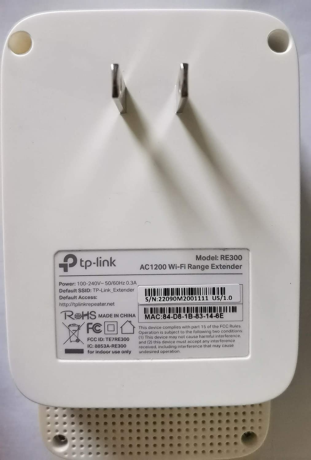 TP-Link AC1200 WiFi Extender (RE300) - Covers Up to 1500 Sq.ft and 25 Devices, Up to 1200Mbps, Supports OneMesh, Dual Band Internet Repeater, Range Booster 🍁 All In One Marketplace Canada