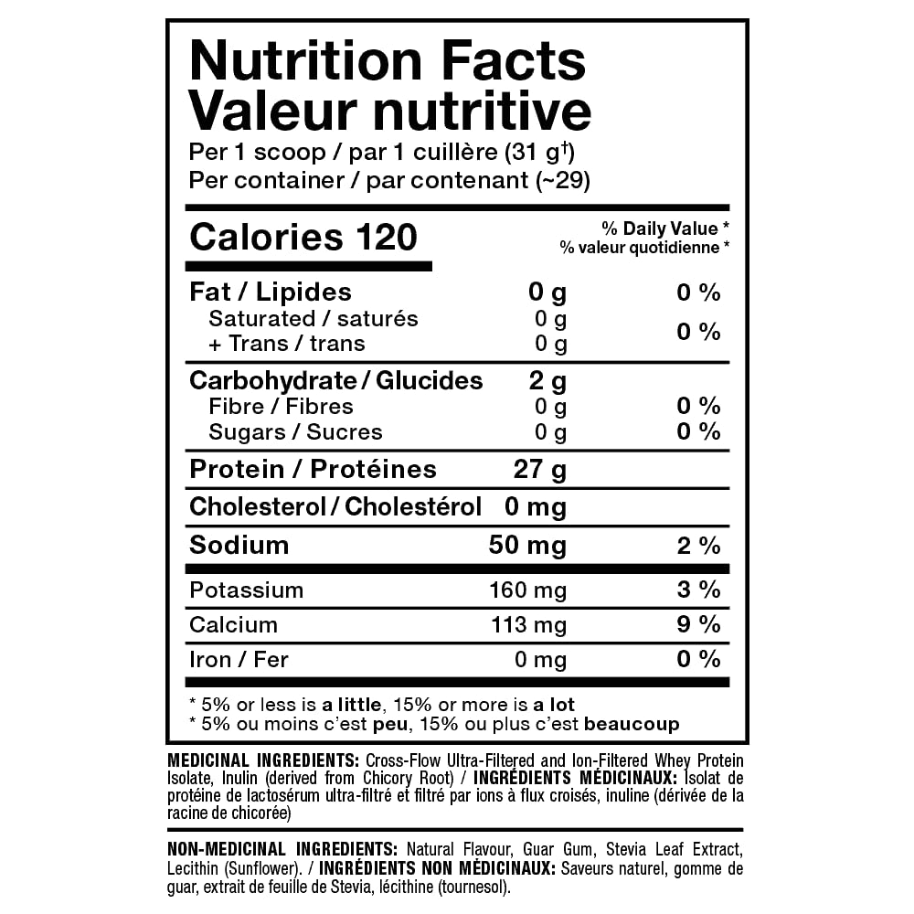ALLMAX ISONATURAL Protein Isolate Powder, Vanilla, 2 lb, 29 Servings ALLMAX