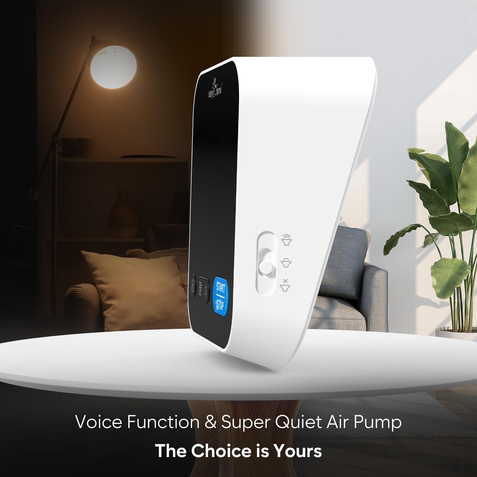 Bluetooth Blood Pressure Machine for Home Use – Easy@Home Smart BP Monitor with Free MyHeartPal App, Voice Function & LED Screen, Supports Apple & Android Devices, EBP-703T - Available at All In One Marketplace Canada