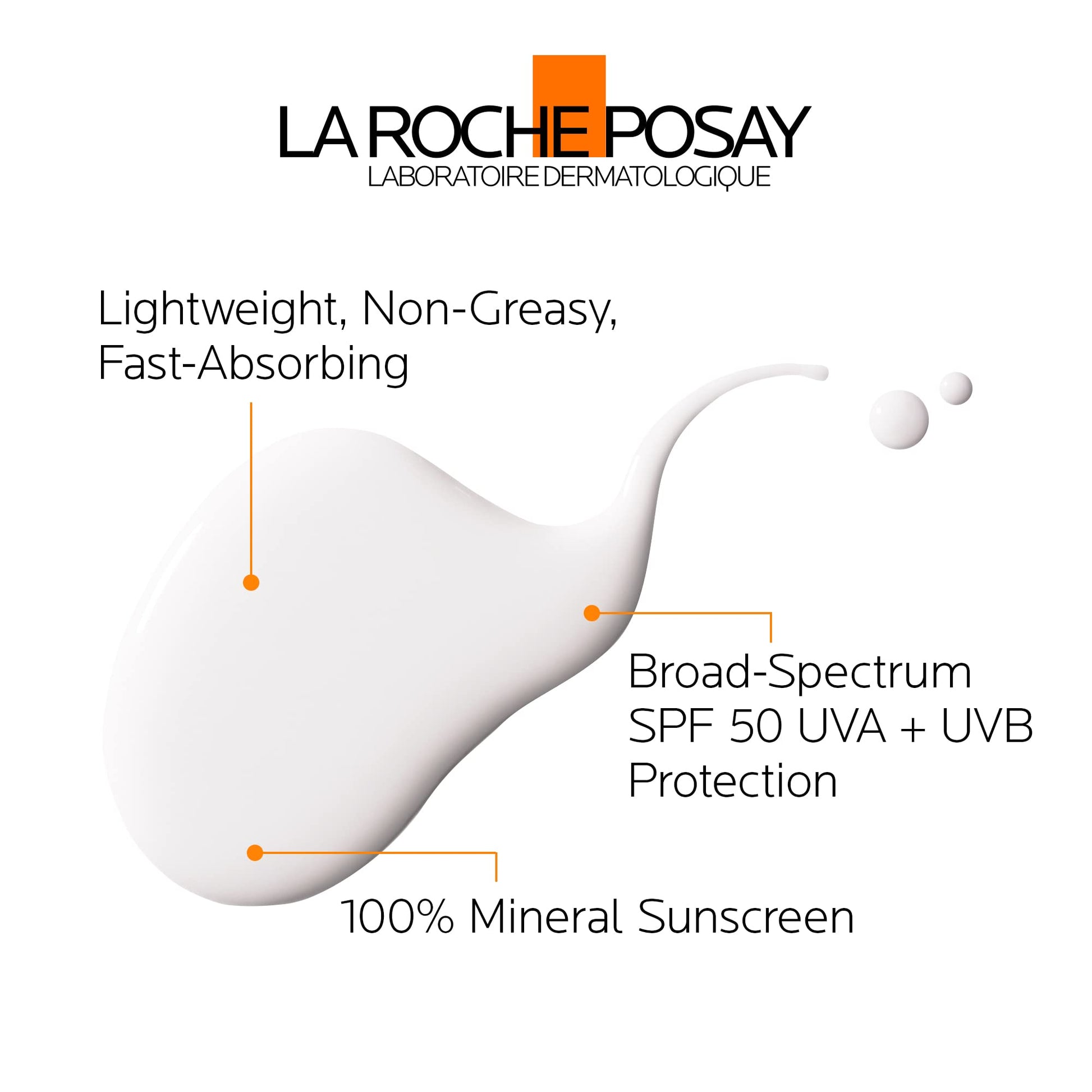 La Roche-Posay Anthelios Mineral Body Sunscreen, Gentle Lotion Broad Spectrum SPF 50, Face and Body Sunscreen with Titanium Dioxide, Water Resistant, Fragrance Free, 125mL