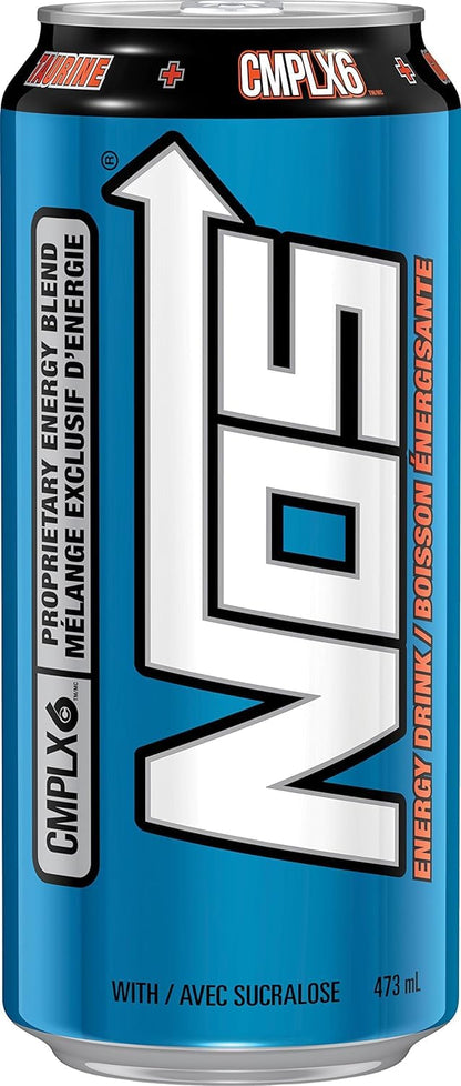 NOS Original Energy Drink, 473mL Cans (12-Pack)