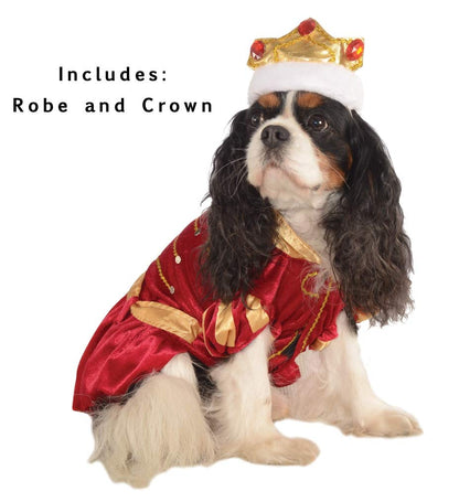 Rubies Costume Co Halloween Classics Collection Pet Costume, Medium, Red King