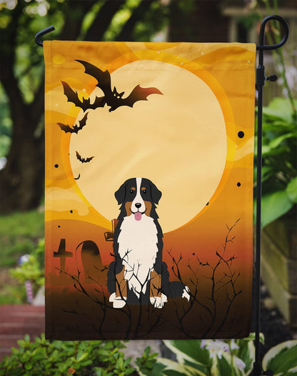 Drapeau de jardin Halloween pour chien bouvier bernois Caroline's Treasures BB4302GF, petite taille, multicolore
