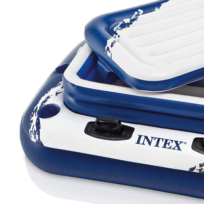 Intex 58821EP Inflatable Mega Chill II 72 Can Beverage Cooler Float with Lid Intex