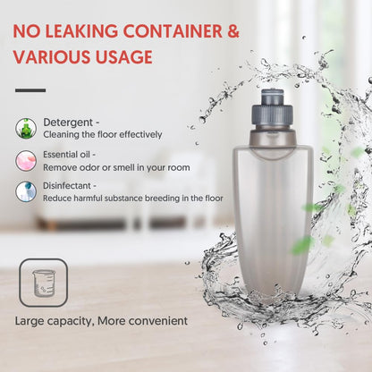 Spray Mop for Floor Cleaning, Domi-patrol Microfiber Floor Mop Dry Wet Mop Spray with 3 Washable Mop Pads & Refillable Bottle, Dust Cleaning Mop for Hardwood Laminate Tile Floors, Gray - Available at All In One Marketplace Canada