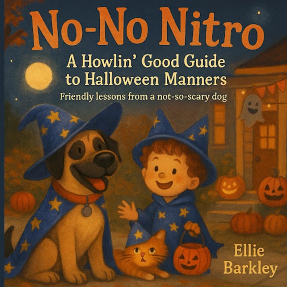 No-No Nitro : Un guide tout en hurlements pour des manières d'Halloween : Leçons amicales d'un chien pas si effrayant