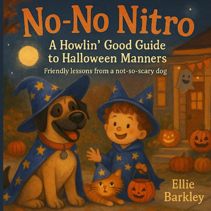 No-No Nitro : Un guide tout en hurlements pour des manières d'Halloween : Leçons amicales d'un chien pas si effrayant