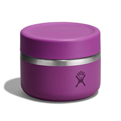 Hydro Flask Food Jar – Insulated Stainless Steel, Snack Travel Container for Hot Food & Soup 12 Oz Supernova Purple