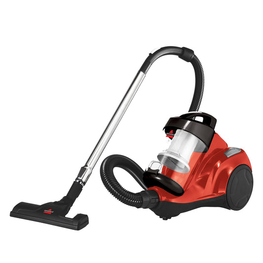 BISSELL Zing Bagless Canister Vacuum Cleaner for Hard Floor and Low-Pile Carpet, 3-Stage Filtration, Lightweight and Compact, Auto Cord Rewind, Combo Crevice Tool, 21565 - Available at All In One Marketplace Canada