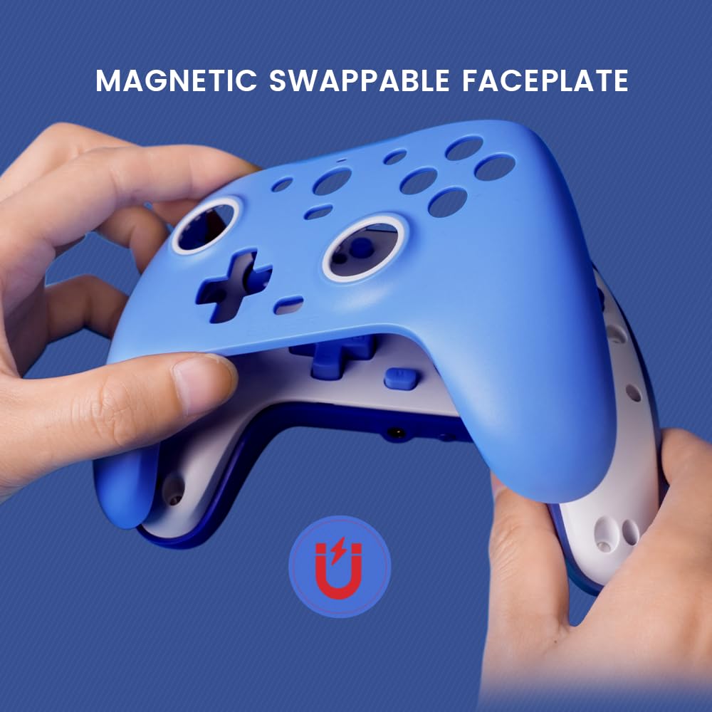 GameSir G7 SE Wired Controller for Xbox Series X|S, Xbox One & Windows 10/11, Plug and Play Gaming Gamepad with Hall Effect Joysticks/Hall Trigger, 3.5mm Audio Jack - Blue