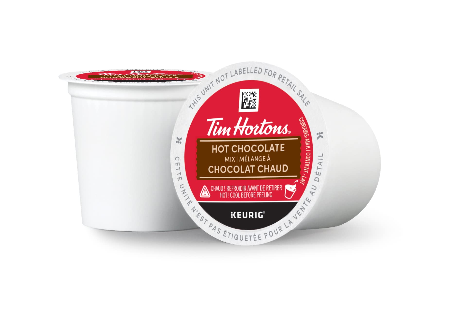 Tim Hortons Hot Chocolate K-Cup Pods, 20 Single Serve Capsules
