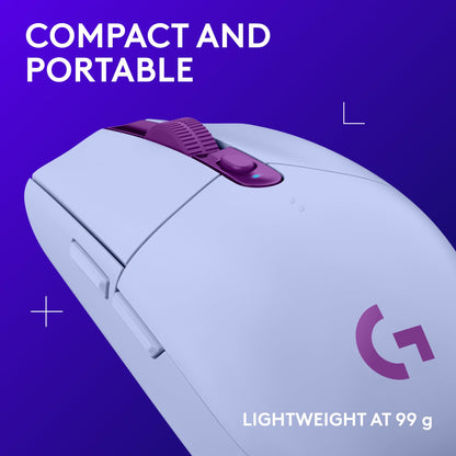 Logitech G305 Lightspeed Wireless Gaming Mouse - Lilac