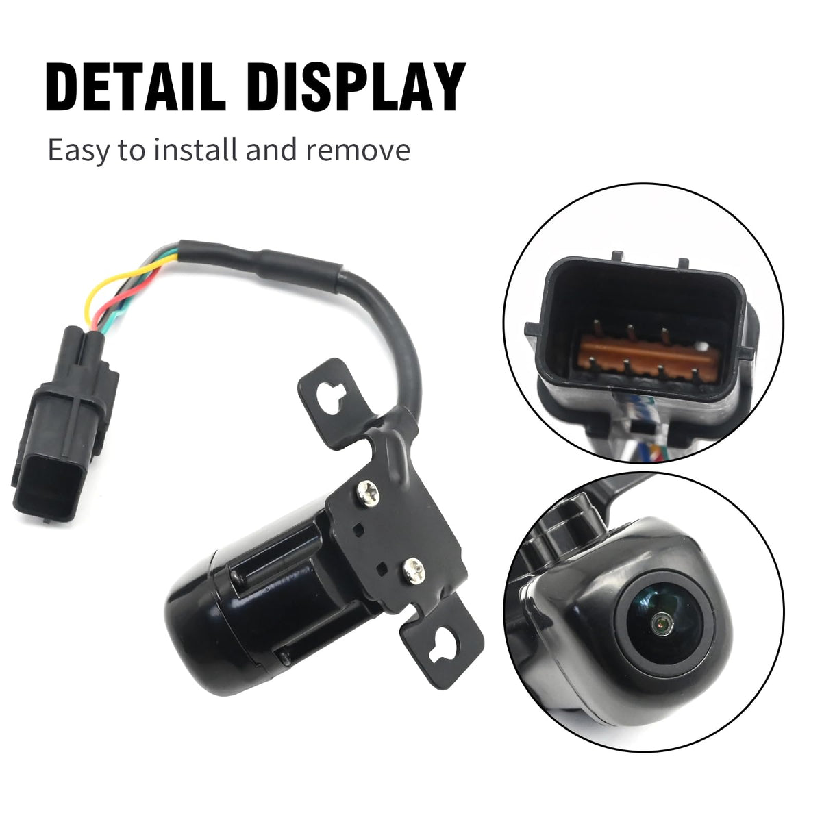 Saihisday 957602W640 Rear View Backup Parking Assist Camera Reverse Camera Replacement for Hyundai Santa Fe Sport 2016-2018, 95760-2W640 500216794 SUV Camera 🍁 All In One Marketplace Canada