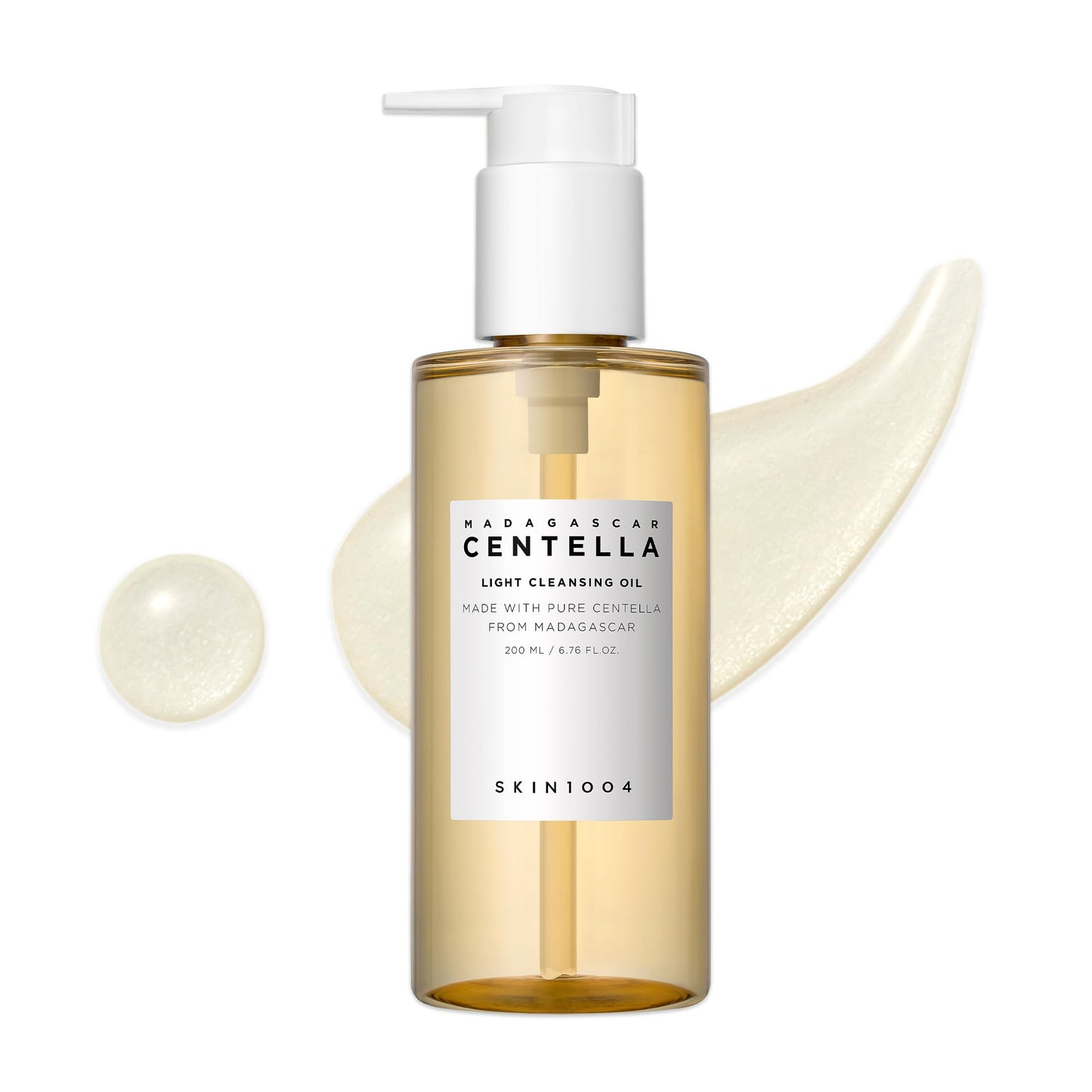 SKIN1004 Madagascar Centella Light Cleansing Oil (6.76 Fluid Ounce) Pure and light oil with fresh cleansing effect, Micellar Cleansing Hypoallergenic Use 🍁 All In One Marketplace Canada
