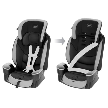 Evenflo Maestro Sport Harness Booster Car Seat (Granite) Evenflo