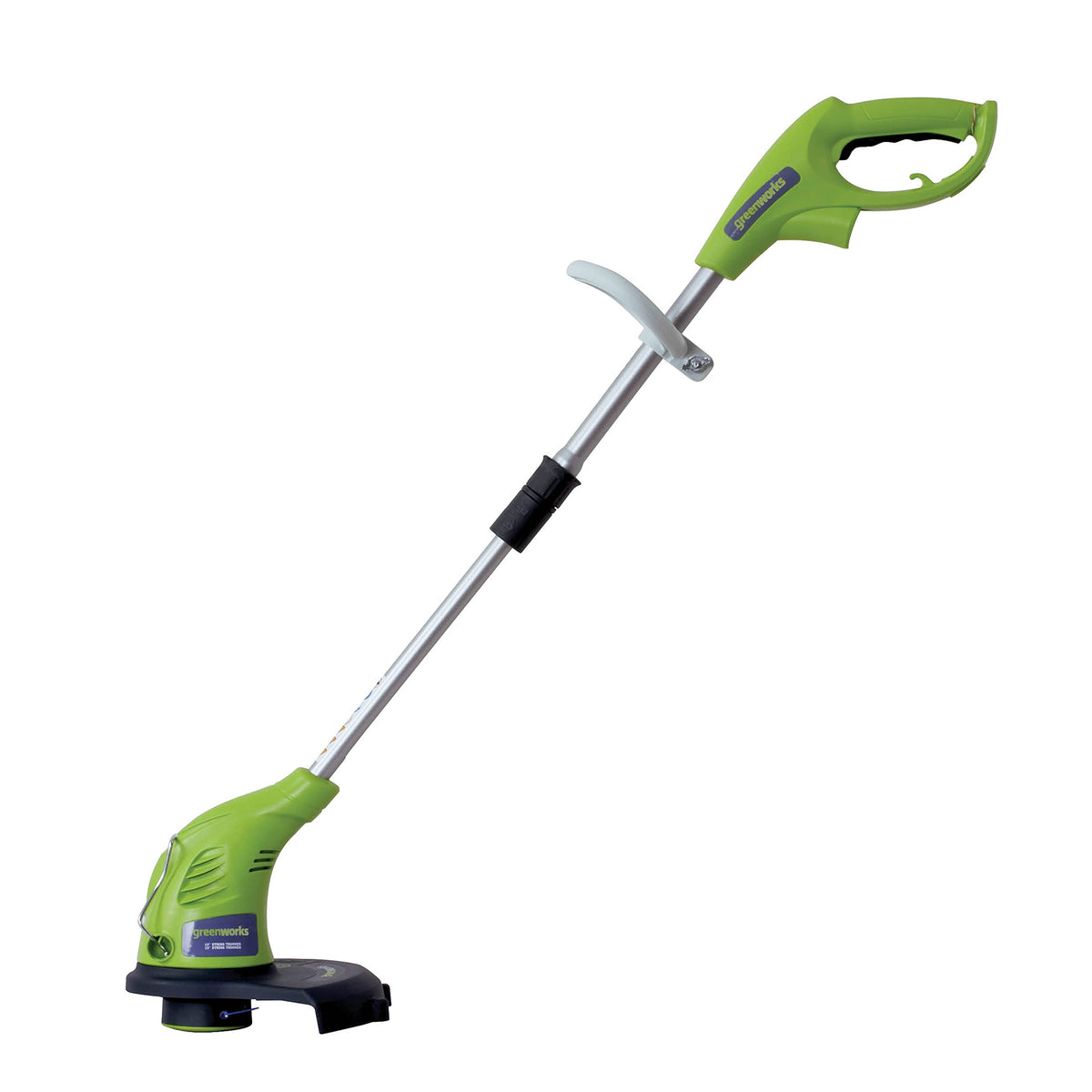 Greenworks 4 Amp 13" Corded Electric String Trimmer –Auto Dual Line Feed, Adjustable Handle & Lightweight for Home Yard, Lawn Edges, Driveway, Sidewalk, Fence Lines & Garden Borders Maintenance