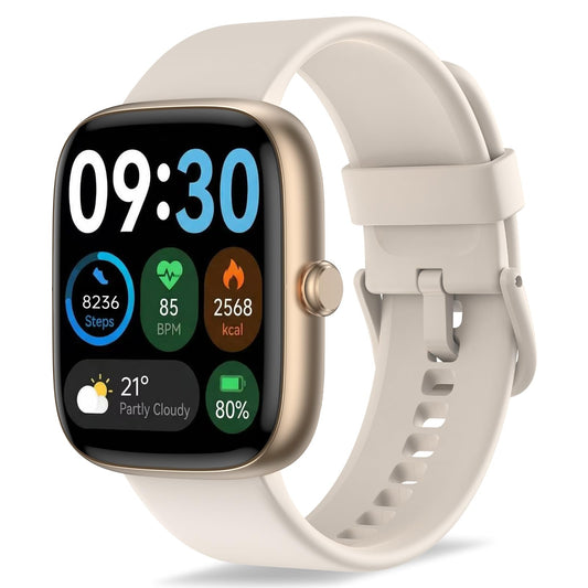 Fixwink Smart Watch for Women Ladies (Answer/Make Call), 1.83" HD Fitness Tracker with Heart Rate/SpO2/Sleep Monitor, Pedometer, 120+ Sport Modes, IP67 Waterproof, 7-Day Battery, for iOS Android