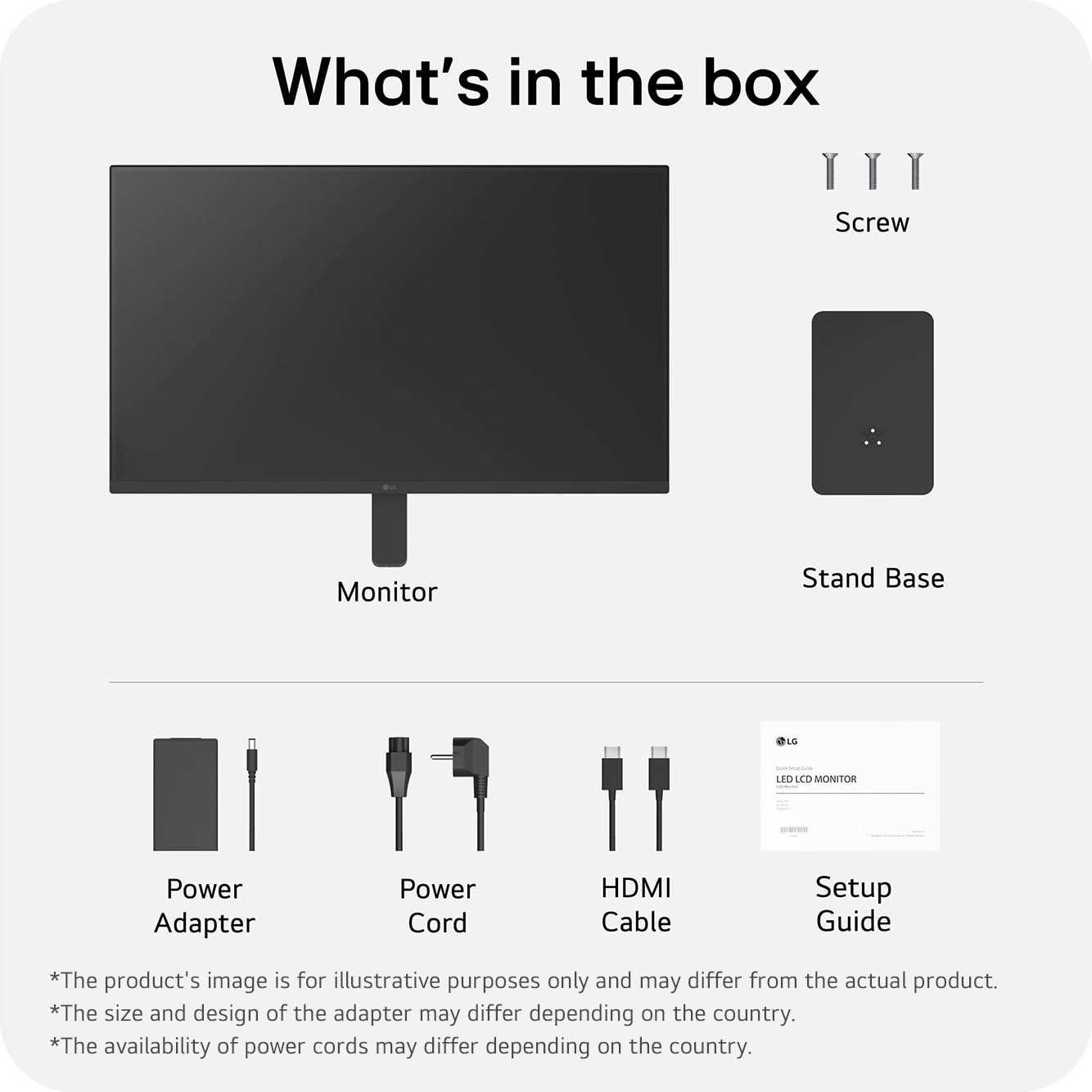 LG 32U631A 31.5" QHD Monitor, IPS Display, 100Hz, sRGB 99% (Typ.), USB-C, Reader Mode, Flicker Safe, Dynamic Action Sync, Black Stabilizer, LG Switch App, 3-Side Borderless, Tilt Adjustable