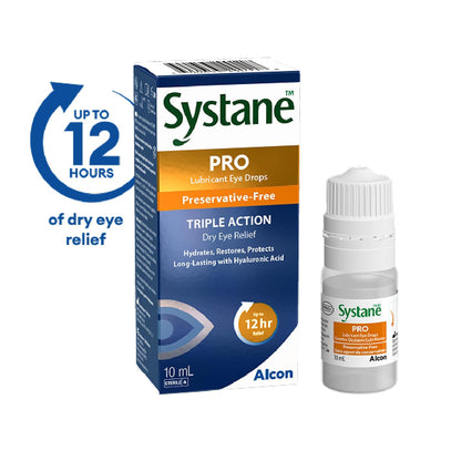 Systane PRO Preservative-Free Lubricating Eye Drops for Dry Eye Relief, Triple-action Formula, Long-lasting Hydration, Relief from Digital Strain – 10 mL 🍁 All In One Marketplace Canada