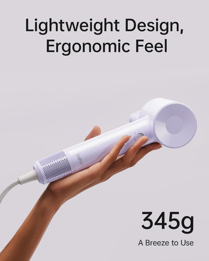 Laifen SE Lite Professional Hair Dryer, High-Speed Blow Dryer 100,000 RPM Brushless, Ionic Hair Dryer with Diffuser for Curly Hair , Fast Drying Low Noise, Diffuser Hair Dryer for Women and Men Lightweight Thermo-Control with 2 Nozzles, HD110 - Available at All In One Marketplace Canada