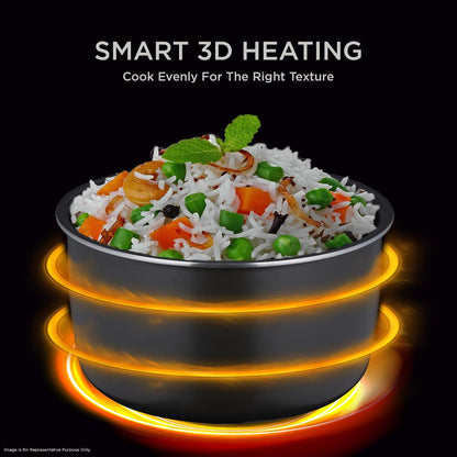 CUCKOO Rice Cooker 6 Cup Uncooked / 12 Cup Cooked, Modern Fuzzy Logic Rice Cooker Small with Delay Timer & Keep Warm Setting, Versatile Food Steamer for Cooking, Non-Stick Inner Pot, White (CR-0675FW) CUCKOO