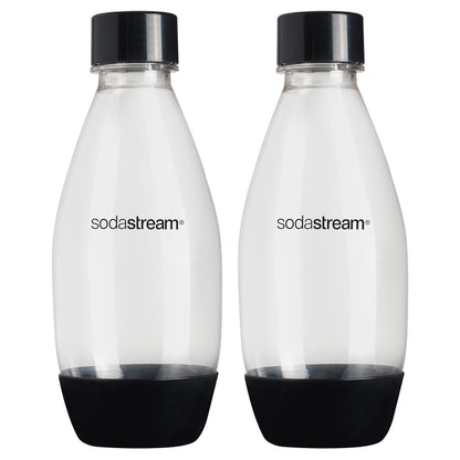 Sodastream 0.5L Fuse Black Bottles Twin Pack - Dishwasher Safe 🍁 All In One Marketplace Canada