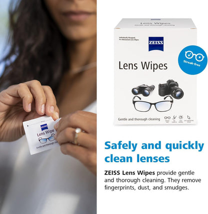 ZEISS Pre-Moistened Lens Cleaning Wipes, 200 Count - Available at All In One Marketplace Canada
