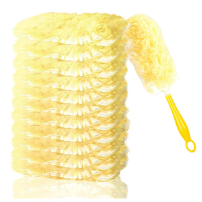 36 Pack Disposable Duster Refills for Swiffer,360°Heavy Duty Microfiber Duster Kit with 1 Handle,Multi-Surface Duster Refills for Furniture, Blinds, Ceiling Fans Cleaning - Available at All In One Marketplace Canada