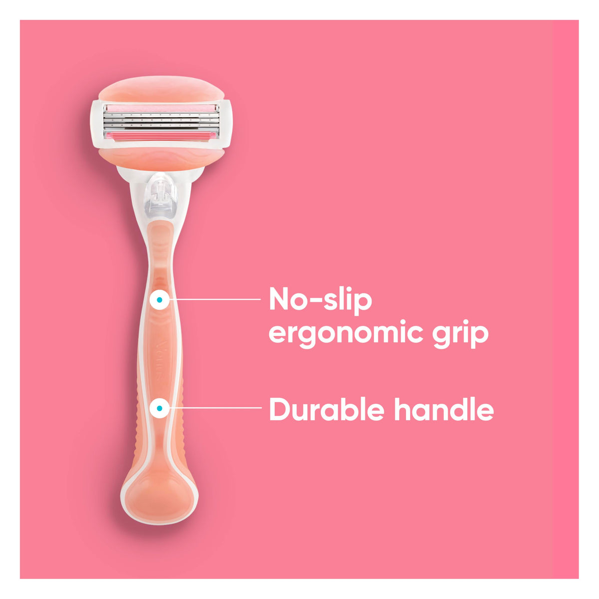 Gillette Venus Comfortglide White Tea Women's Razor - 1 Handle + 4 Refills