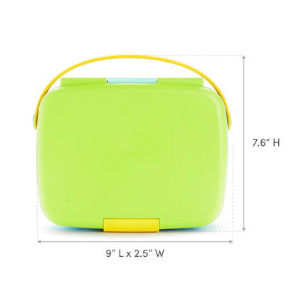 Munchkin Bento Box Toddler Lunch Box, Green