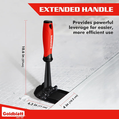 Goldblatt Trim Puller, Tile Removal Multi-Tool for Commercial Work & Home Improvement, Baseboard, Molding, Siding and Floor Removal, Remodeling Goldblatt