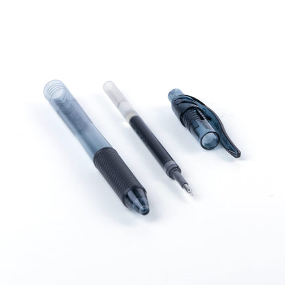 Pentel EnerGel X Retractable Gel Pen, 0.5mm Needle Tip, Black Ink, 12PK