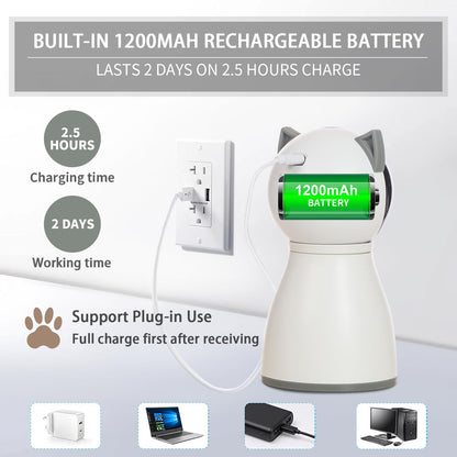 YVE LIFE Cat Toys,The 4th Generation Real Random Trajectory,Motion Activated Rechargeable Automatic Cat Laser Toy,Interactive Cat Toys for Indoor Cats/Kittens/Dogs - Available at All In One Marketplace Canada
