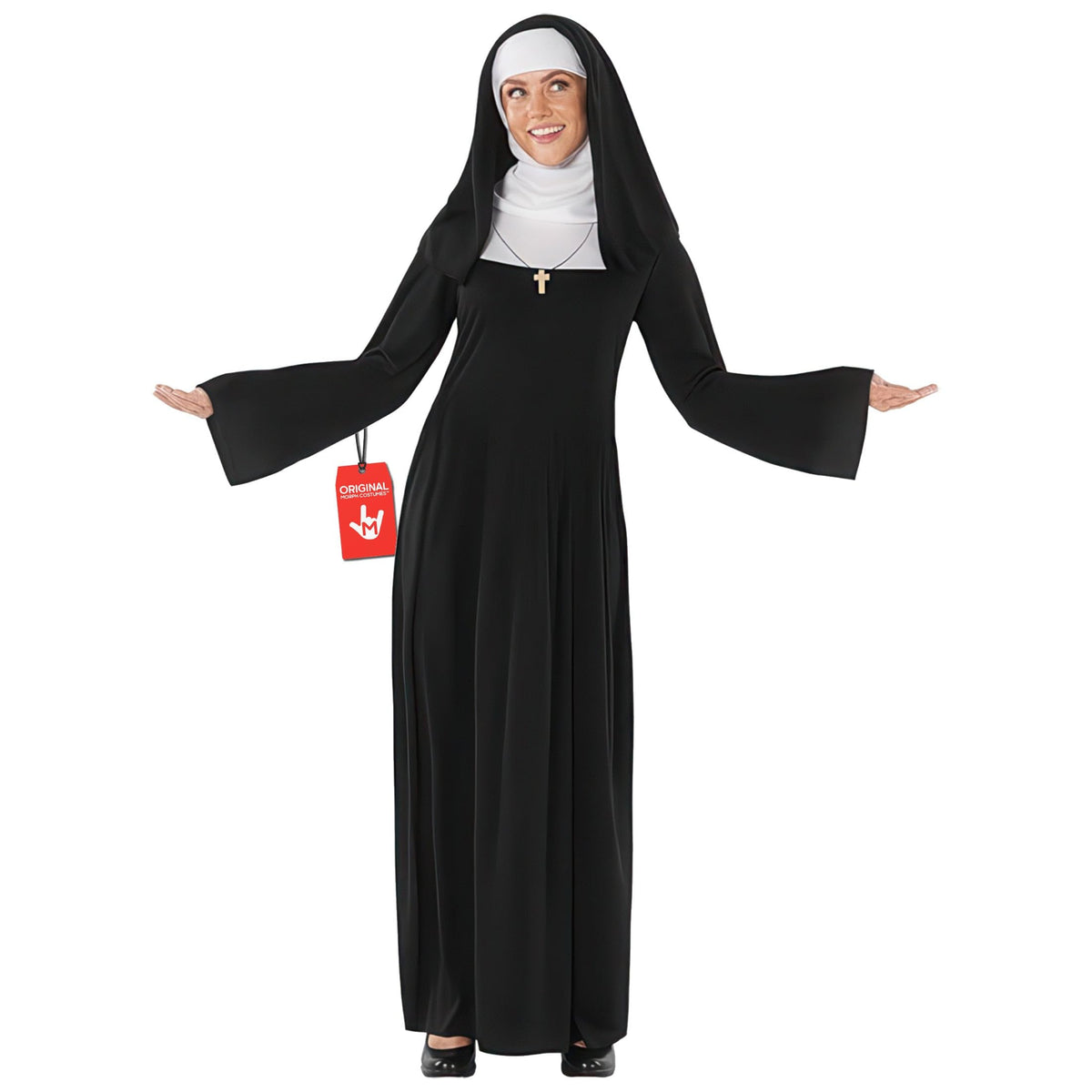 Fun Shack, Nun Woman Costume Women, Halloween Costumes for Women, Large