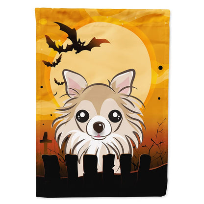 Caroline's Treasures BB1809CHF Halloween Chihuahua Canvas House Size Flag, Multicolor, Large
