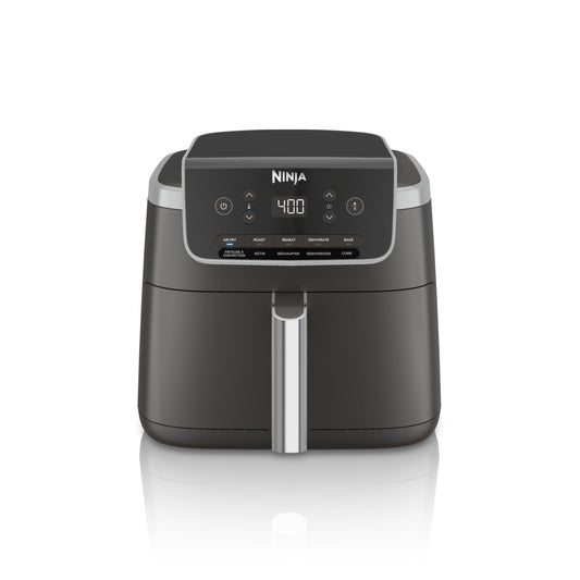 Ninja Air Fryer Pro 5-in-1, 5 QT Capacity, Air Fry, Bake, Roast, Reheat, and Dehydrate, Air Crisp Technology, Nonstick Basket & Crisper Plate, Grey, AF142C - Available at All In One Marketplace Canada