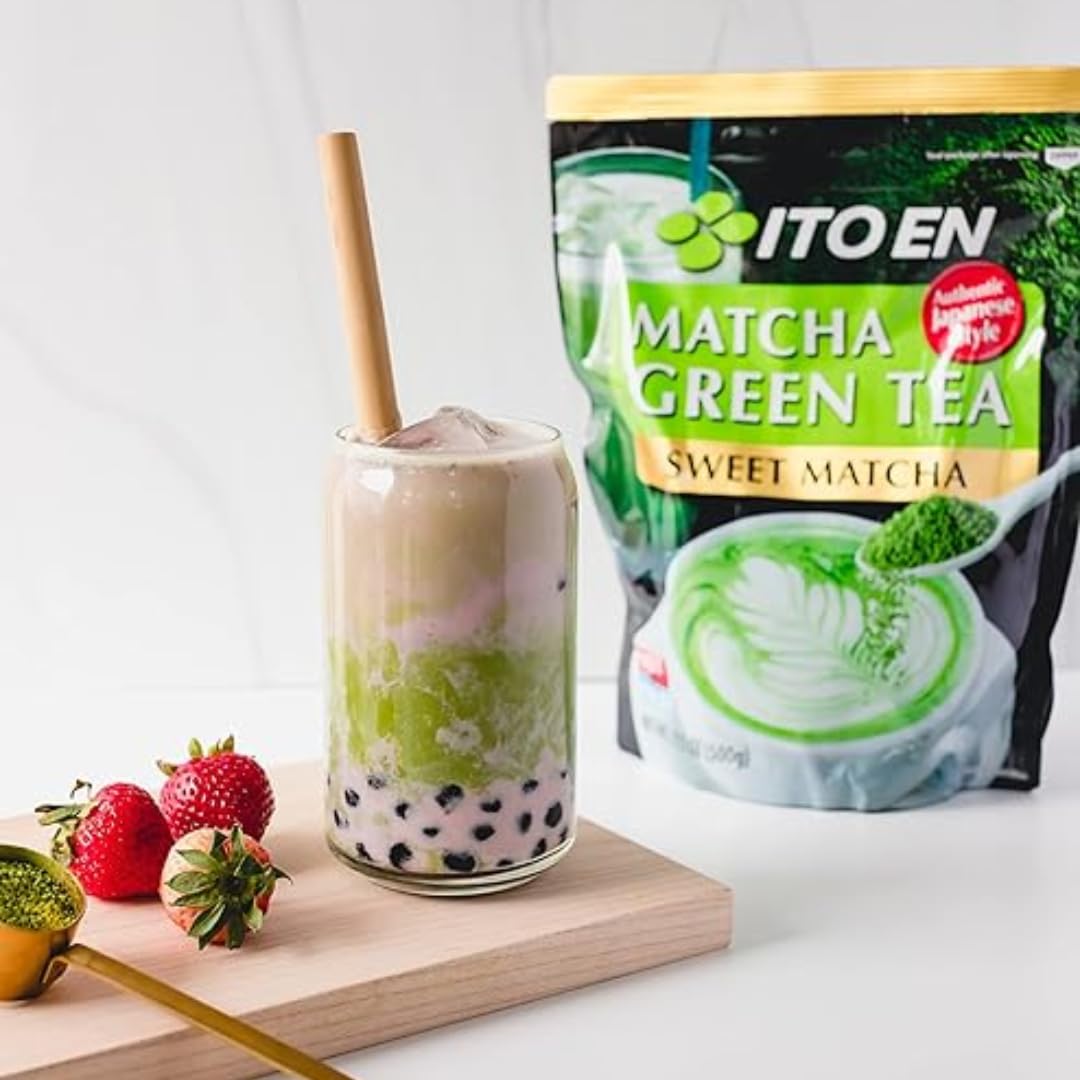 Ito En Matcha Sweet Green Tea Powder, 500g (Pack of 1)